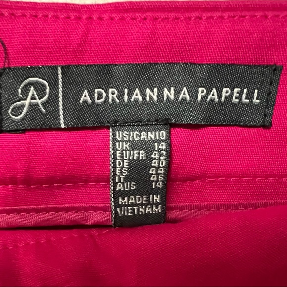 Women’s crop dress pants, magenta, size 10 - Picture 3 of 3